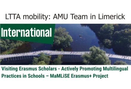 LTTA mobility-AMU Team in Limerick